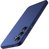 JETech Slim Case for Samsung Galaxy S25, Navy Blue | Camera Lens Protection, Soft TPU Design, Matte Finish, Shockproof Protec