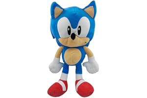 PHIXNOZAR Sonic The Hedgehog - Sega- Peluche Sonic - Medidas 45 cm - Color Azul