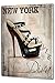 Produktbild Blechschild XXL Pin Up Erotik New York Highheel