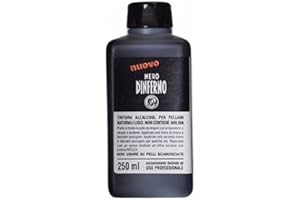 Nero D'Inferno - Alto Tintura Leather Tinte / Tinta - 250ml - Suministrado de graff-city - Negro, 250ml