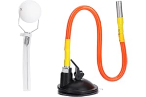 Nimomo Tischtennis-Trainer, Ping-Pong-Trainingsroboter, PVC, Verstellbarer Tischtennisball-Sauger zum Streicheln