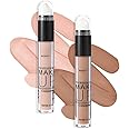 TERRIFI 1 Pack Liquid Foundation Cream for Face Makeup, Full Coverage Matte Concealer, Long-Lasting, Oil Control, Waterproof Base Primer for Smooth Skin, 0.35 Fl. Oz