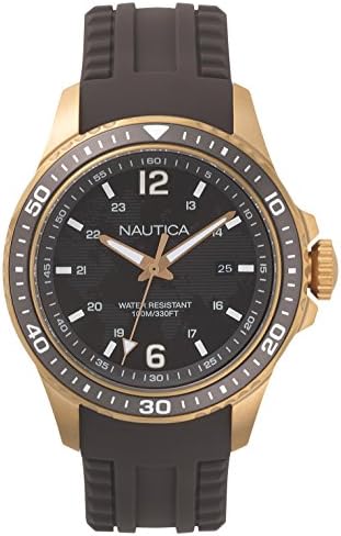 NAUTICAMen's Quartz Resin Silicone Watch