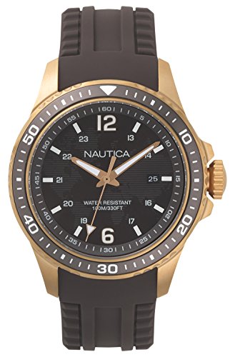 NAUTICAMen's Quartz Resin Silicone Watch