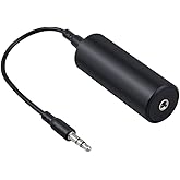Ground Loop Noise Isolator Neoteck Auido Noise Filter Eliminator with 3.5mm Jack Audio Cable for Car Audio System/Home Stero 