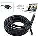 Produktbild TOPmountain 2M 5Mm USB Endoskop wasserdichte 6Led Röhrenschlange-Videokamera-Inspektionskamera