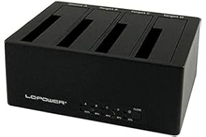 LC-POWER LC Power LC-DOCK-U3-4B - Estación de Acoplamiento para Disco Duro