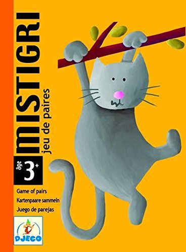 Djeco- Mistigri Juego de Cartas, (148-016A)