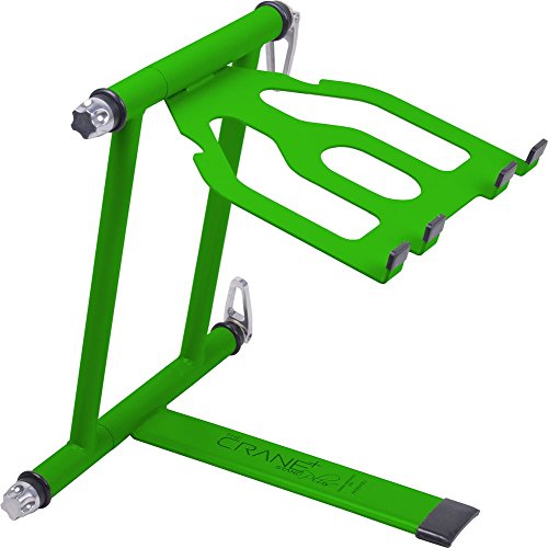 Crane Stand - Soporte Universal para portátiles, Tablets y proyectores con Bolsa de Nailon, Color Verde
