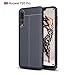Produktbild Shinyzone Weich TPU Silikon Zurück Hülle für Huawei P20 Pro,Ultra Dünn Flexibel [Navy Blau] Litschi Textur Muster Anti-Rutsch Kratzfest Schutzhülle for Huawei P20 Pro