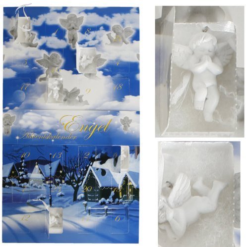 Preisvergleich Produktbild Adventskalender,blau,24 Engel