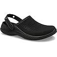 Crocs Unisex Adult Black/Black LiteRide Clog 206708-060-M5W7_1