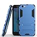 Produktbild Vivo Y53 Hülle,EVERGREENBUYING Abnehmbare Hybrid Schein Y53 Tasche Ultra-dünne Schutzhülle Case Cover mit Ständer Etui für VIVO Y53 Blau