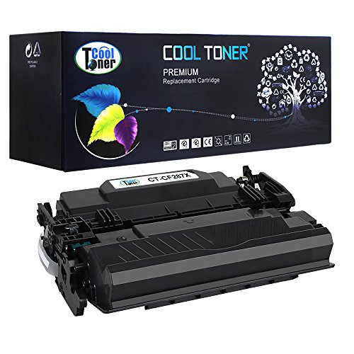 Cool Toner kompatibel toner fuer CF287X 87X replacement fuer HP LaserJet M506 M506n M506x M506dn, HP LaserJet MFP M527 M527dn M527z M527f, HP LaserJet Pro M501n M501dn, Schwarz, 1-Pack,18000 Seiten
