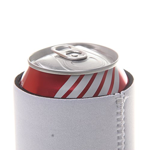 Gazechimp 10x Dosenkühler Bierkühler CAN Beer Tin Can Cooler Weiß - 5