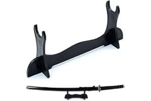 Tokaneit Supporto per Spada Decorativo, Supporto per Spada Katana, Supporto per Spada Samurai, Espositore per Spada da Samurai per Coltelli, Pugnali a Casa o in Ufficio