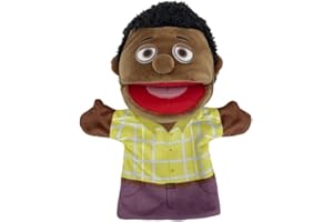 LOMTRATS Títeres de Mano Familiares,Incluye Abuelo,Abuela,Papá,Mamá,Hija,Hijo con Bocas Abiertas móviles, Contar Cuentos,enseñar,Regalos de cumpleaños,1Pcs