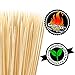 Produktbild GrillSTIX - Das Original | 100 Stück, 90cm | Grill-Spieße fürs Lagerfeuer | aus 100% Bambus | Holz Spieße, extra-lang, XXL | für Marshmallows, Stockbrot, Würstchen, Grill, Feuerschale