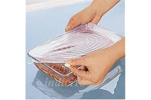 BERNIGROUP Kit 5 coperchi in Silicone Universali Estensibili