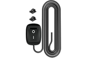 GUUZI Incolla l'interruttore del Tipo ON/OFF 12V-230V 10A Interruttore a Montaggio Superficiale Interruttore a Forma di Goccia d'acqua SPST Interruttore a Bilanciere con Cavo da 1m