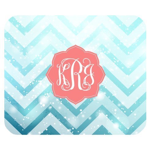 Preisvergleich Produktbild Merry Christmas Snow Chevron Custom Mousepad