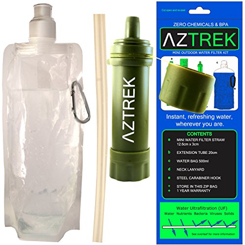 Aztrek Water Purification System Compact Mini Outdoor Water