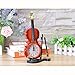 Produktbild KUAIDCD Violine Wecker, Wecker Digital   Wecker Silent Bedside   Wohnzimmer Büro