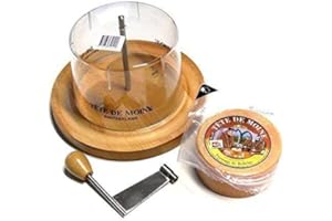 Tete de Moine Komplett Set Käsehobel (Set 1/2 Laib Classic)