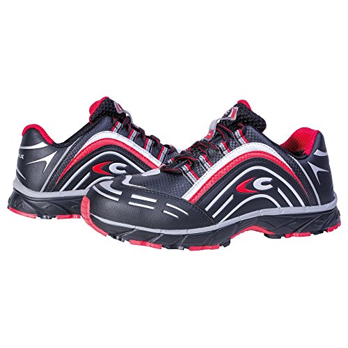 Cofra Sicherheitsschuhe New Predator Black S3 Work Flying Arbeitsschuhe Große 40, schwarz, JV007-000 - 5
