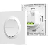 SONOFF Orb-ZBW2 Interrupteur Intelligent Zigbee 2 Boutons WiFi 2,4 GHz Fils Neutre Requis Contr&ocirc;le &agrave; Distance et Vocal Compat