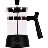 Any Morning 600ml French Press, Borosilicate Glass Coffee and Herbal Tea Brewing FF084
