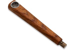 SPIRITPIPES BY CALUMET EST 2015 Calumet OnePiece - Holzpfeife mit Aktivkohlefilter 6 mm - Vier Holzsorten - Made in Germany (Olive)