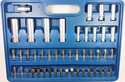 Craft-Equip 94 tlg Steckschlüssel-Satz Ratschenkasten Nusskasten Werkzeug Koffer - 3