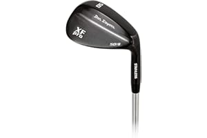 Ben Sayers XF Pro 50° Stainless Steel Wedge | Mens Right Handed Golf Wedge | Black Finish