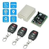 * Soporte de control remoto de hasta 20 piezas. Se puede conectar a la cerradura de control electrónico, timbre intercomunicador, puerta de garaje, luz, cortina eléctrica, electrodomésticos, control de motor, sistema de seguridad, etc. Para que pueda desbloquear la puerta a distancia, cerrar la luz, abrir o cerrar la cortina, etc.