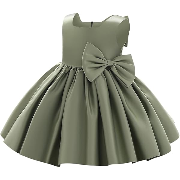 Abito Battesimo Bimba Principessa - Vestito In Cotone Con Ricami E Fiocchi - Foto 3