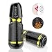 Produktbild Jisssboner Masturbation Sex Men Cup, 4D Realistisch Vagina Intelligente Aussprache,10 Vibration Modi 5 Drehen,USB Wiederaufladbare Masturbator Herren SexspielzeugMedizinisches TPE+ABS Silikon 30*11cm (Schwarz)