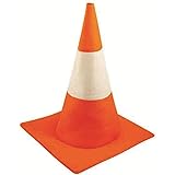 NEW FANCY DRESS UNISEX ADULT TRAFFIC ROAD CONE HAT ORANGE STAG NIGHT COSTUME ACCESSORY