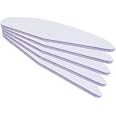 5x Profi Nagelfeilen Wing – Weiß, Lila Kern, Körnung 100/180