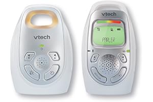 VTech - Babyphone Sensor Light BM2110 - Babyphone Audio - Mode NEMO Sans Ondes