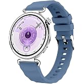 Rongep [Spring Loop] Huawei GT6 41mm/GT5 Pro 42mm/GT5 41mm/GT4 41mm ile Uyumlu Silikon Kordon Y&uuml;zeyi Dalgalı G&ouml;r&uuml;n&uuml;ml&uuml; GT6 41