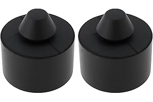 SG Store 2pcs 8mm Motorcycle Seat Bump Stoper Rubber Buffer 25x15mm Compatible with Honda