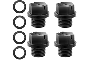 BKEMKRI Pièces pour pPompes de Piscine Bouchons de Vidange pour Spx1700fg Super Pump Powerflo et Maxflo Series 4-Pack Pièces Bouchons de Plomberie avec Joints pour la Plupart des Pompes