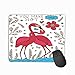 Produktbild Mouse Pad You Make me hot Flamingo Couple Kissing Romantic Poster Format Fashion Rectangle Rubber Mousepad 11.81 X 9.84 Inch