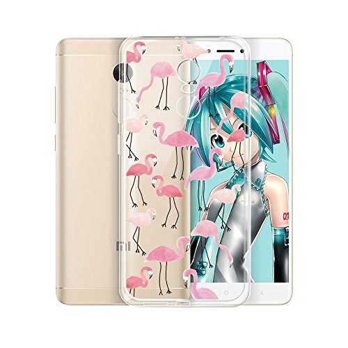 Xiaomi Redmi Note 4X Funda   ivencase Transparente Silicona TPU de Flexibilidad Carcasa Case Bumper Ultra Delgado Espalda Case Cover para Xiaomi Redmi Note 4X 5 5 