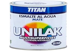 TITANLUX Unilak Esmalte Laca Universal Multisuperficies Mate Blanco 750 ml