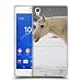Produktbild GoGoMobile Schutz Hülle TPU Case Schutzhülle Silikon Tasche Dünn Transparent // F00034992 Pferd in bardiert Drahtzaun // Sony Xperia Z3 D6603 D6633 D6643 D6653 D6616