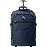 Cabin Max Lyon &ndash; Trolley Backpack with Wheels Hand Luggage &ndash; Cabin Luggage 44 L 55 x 40 x 20 cm (Atlantic Blue)