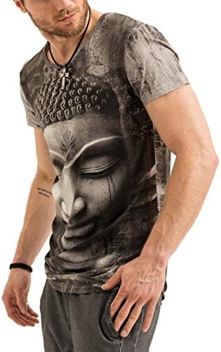 trueprodigy Casual Mens Clothes Funny and Cool Designer T-Shirts Shirt for Men with Design Crew Neck Slim Fit Short Sleeve Sale