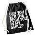 Produktbild Can You See The Fuck You Gymsack Black Certified Freak